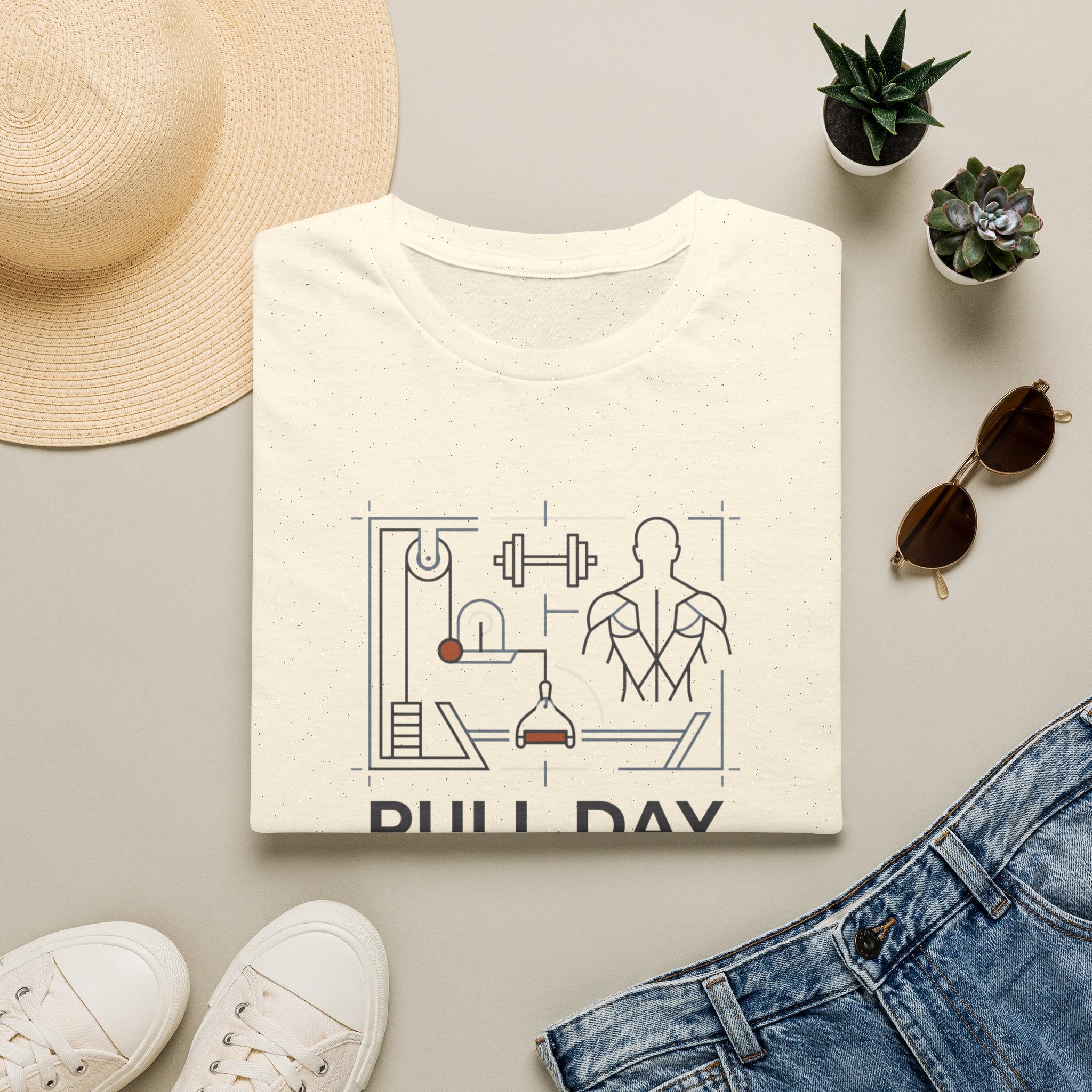 Pull day - Back. Biceps. Grip T-Shirt