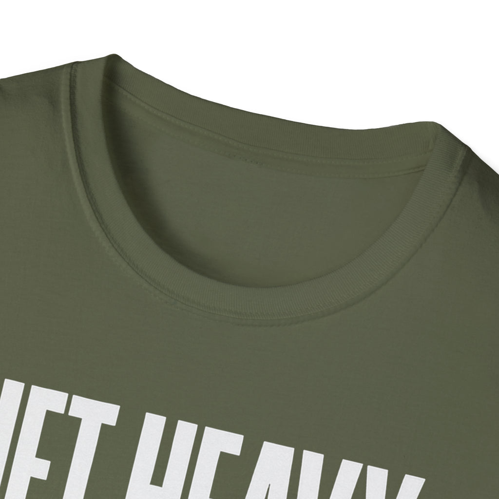 Lift Heavy. Pray Hard. – Bold Faith & Strength Tshirt