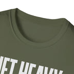 Lift Heavy. Pray Hard. – Bold Faith & Strength Tshirt