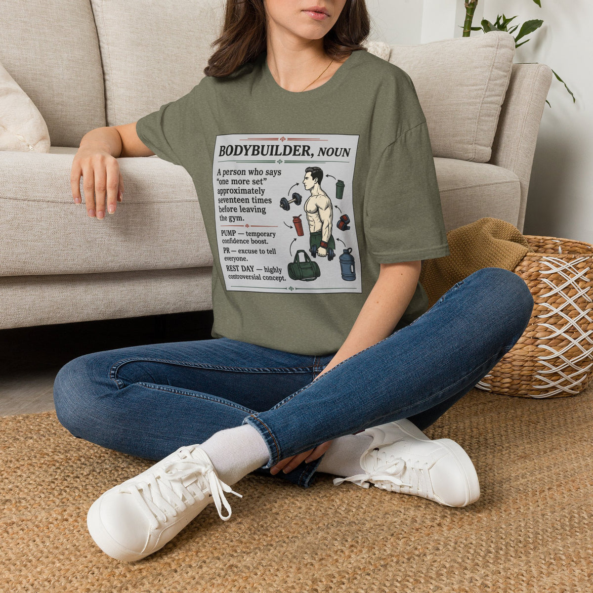 Bodybuilder, noun T-Shirt