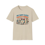 Body clock expects barbell T-Shirt