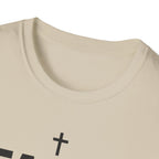 Faith Over Fatigue – Cross & Endurance Bold Tshirt