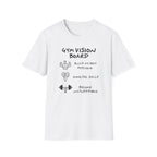 Gym Vision Board – Neon Goals Edition T-Shirt