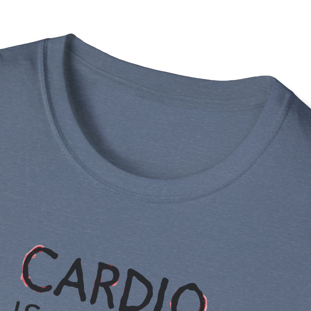Cardio Is a Scam typo T-Shirt