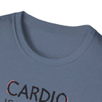 Cardio Is a Scam typo T-Shirt