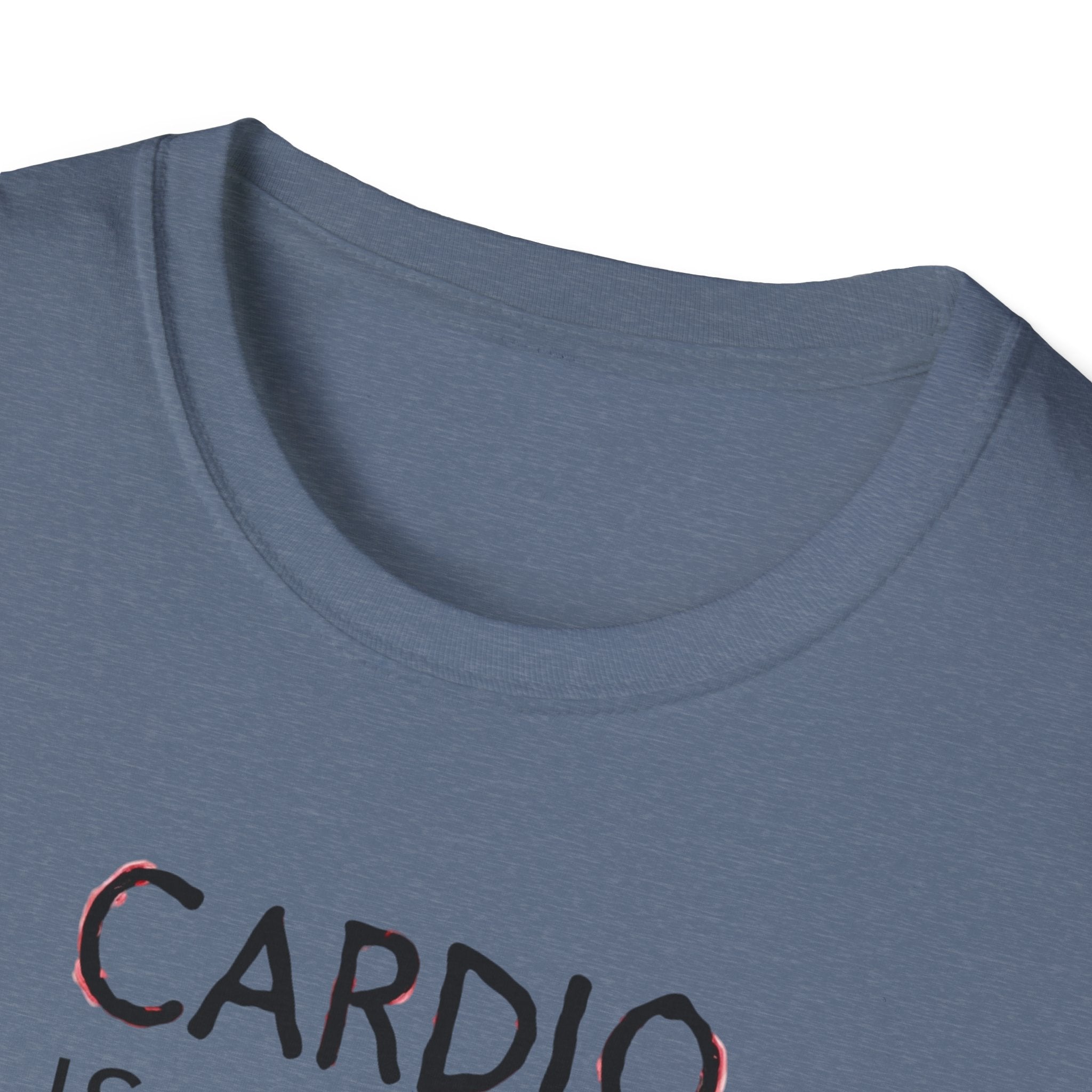 Cardio Is a Scam typo T-Shirt