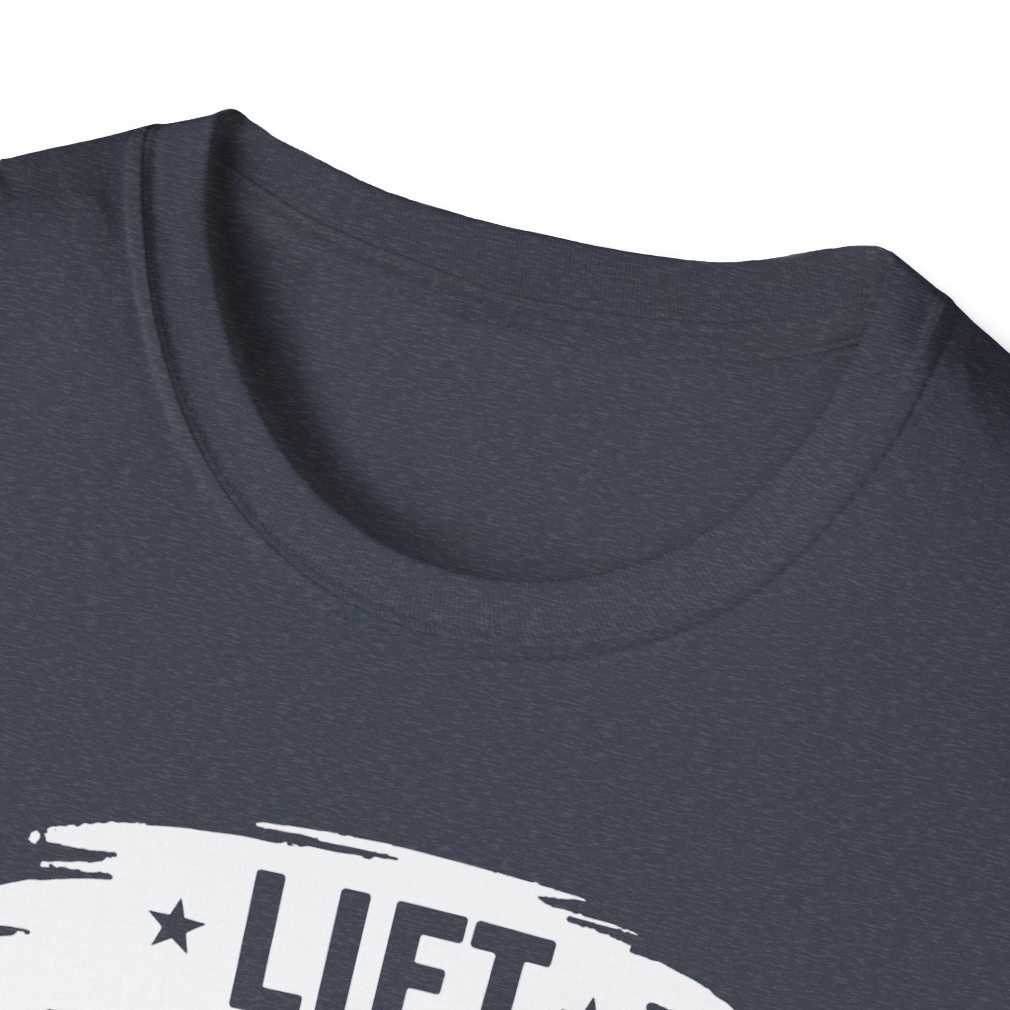 Lift Heavy, Petty Harder (Vintage Crest Edition) T-Shirt