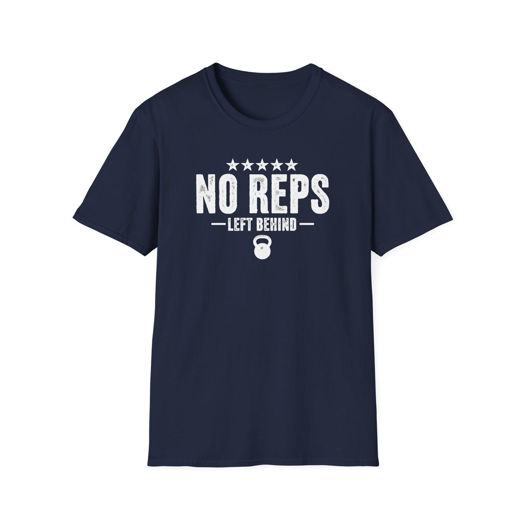 No Reps Left Behind – Kettlebell Grind T-Shirt