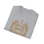 PRs and Prayer Requests – Faith & Fitness Circle Emblem Tshirt