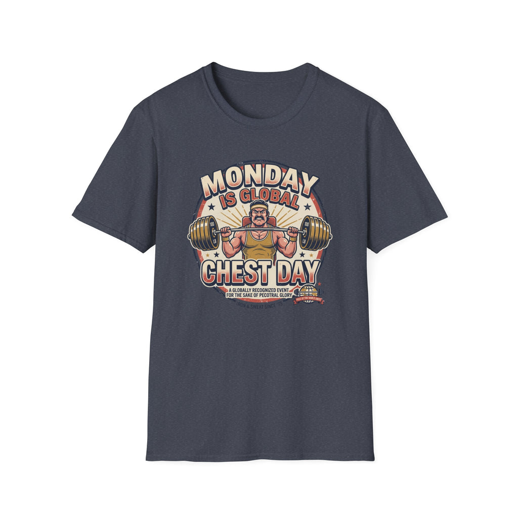 Monday is Global chest day - Global event T-Shirt