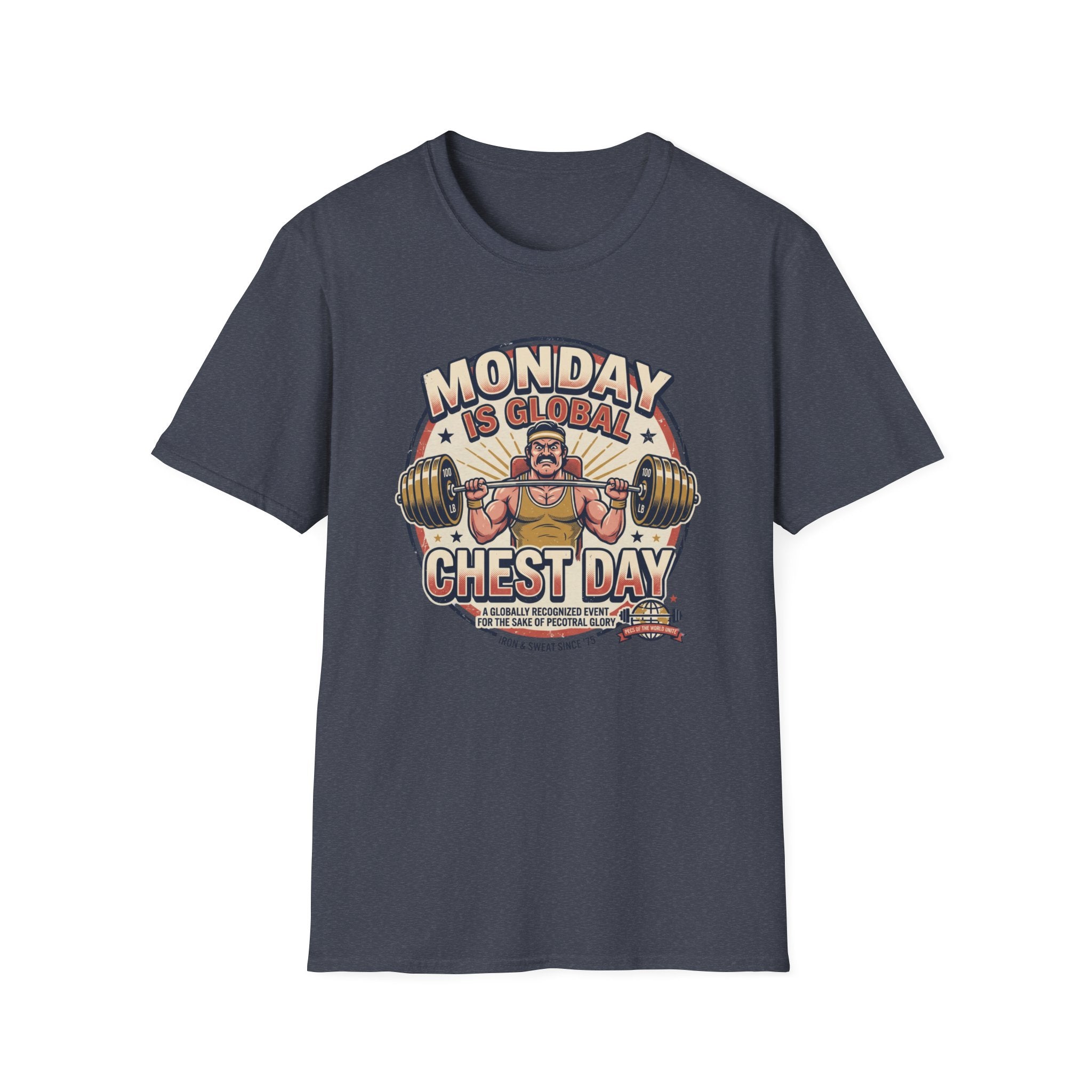 Monday is Global chest day - Global event T-Shirt