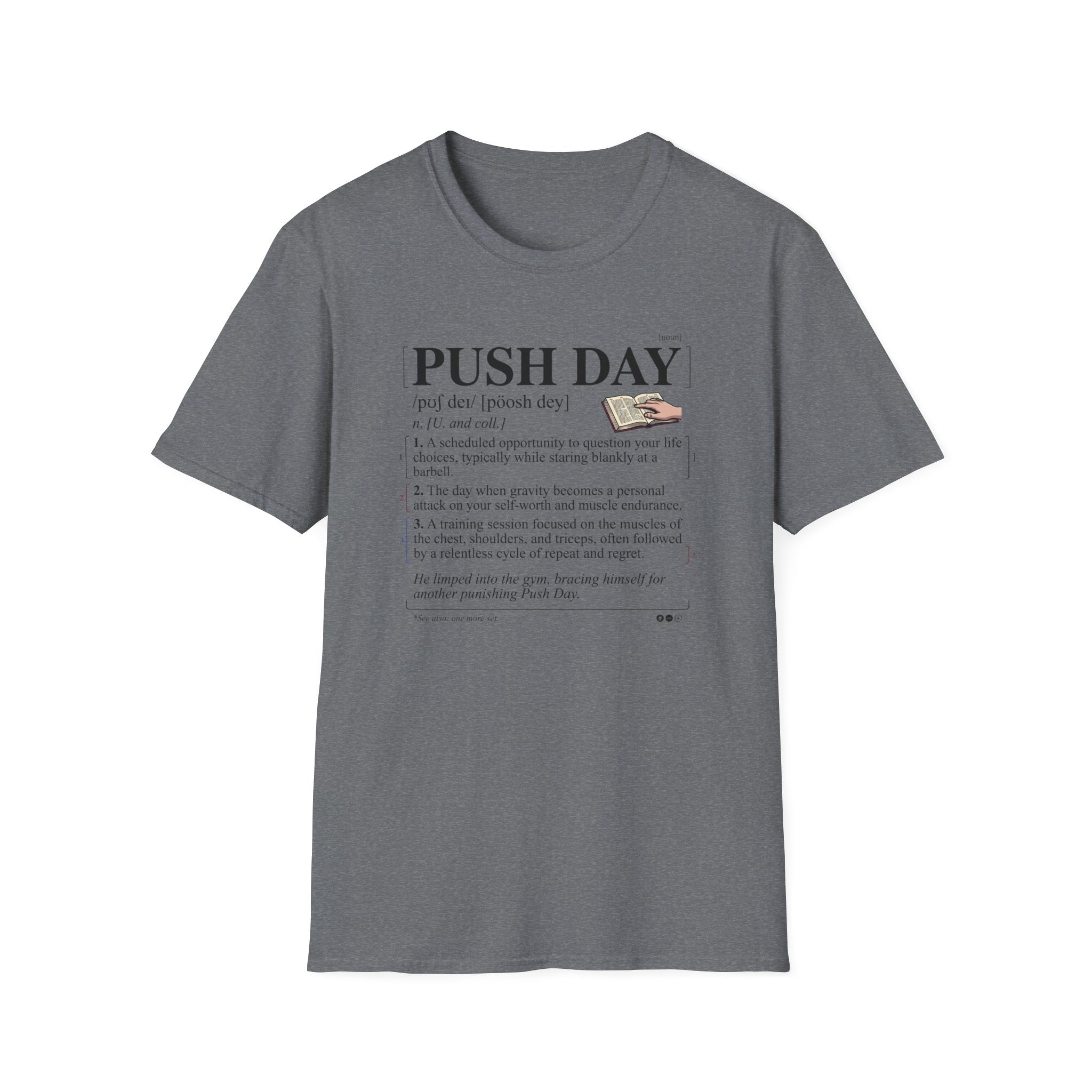 Push day - dictionary meaning T-Shirt
