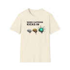 When Caffeine Kicks In – Brain Upgrade Sequence T-Shirt