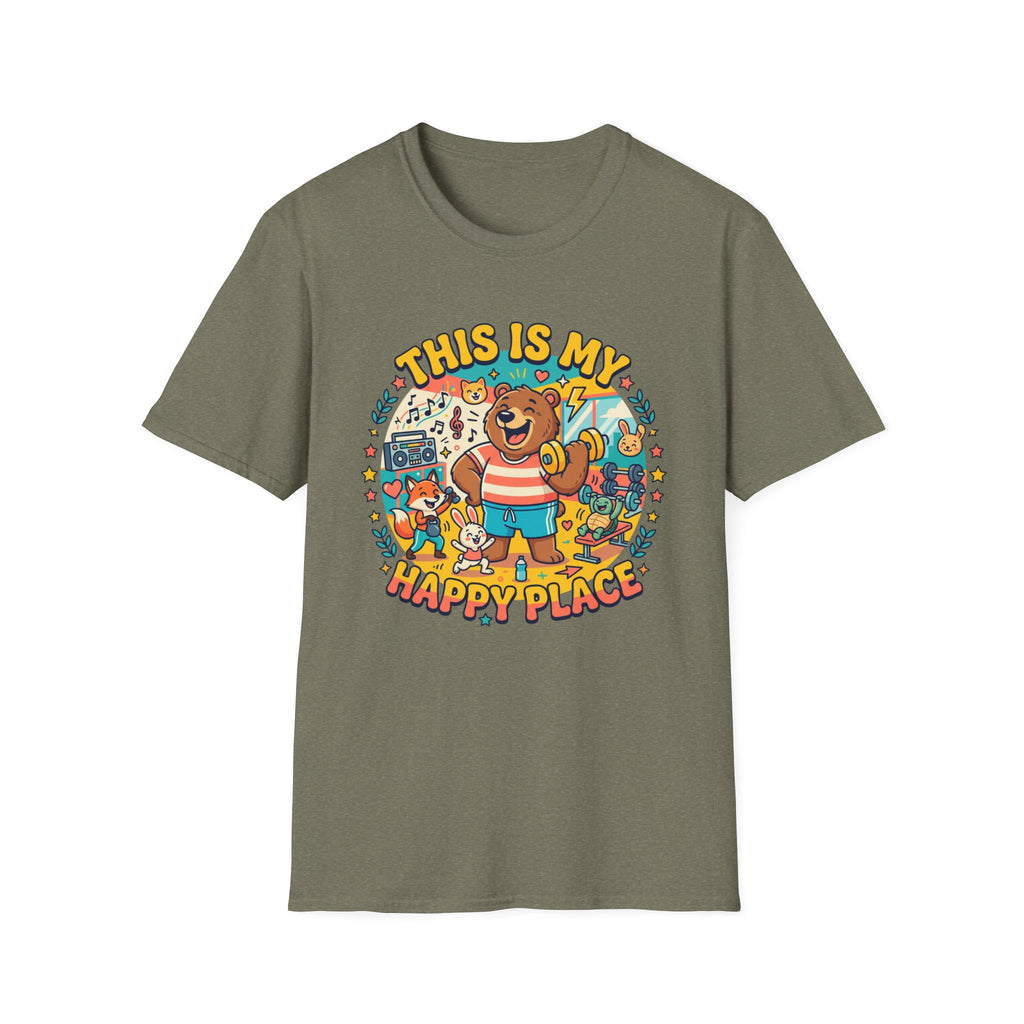 This is my happy place - Gym T-Shirt