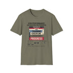 Gym Performance - An equation for progress T-Shirt