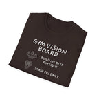 Gym Vision Board – Neon Goals Edition T-Shirt