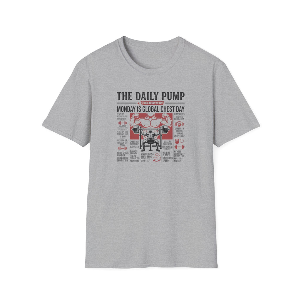 Monday is Global chest day - Breaking news T-Shirt