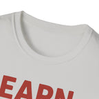 Earn Reps, Own Results – Bold Vintage Typography T-Shirt