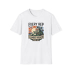 Every rep climbs higher - Push day T-Shirt