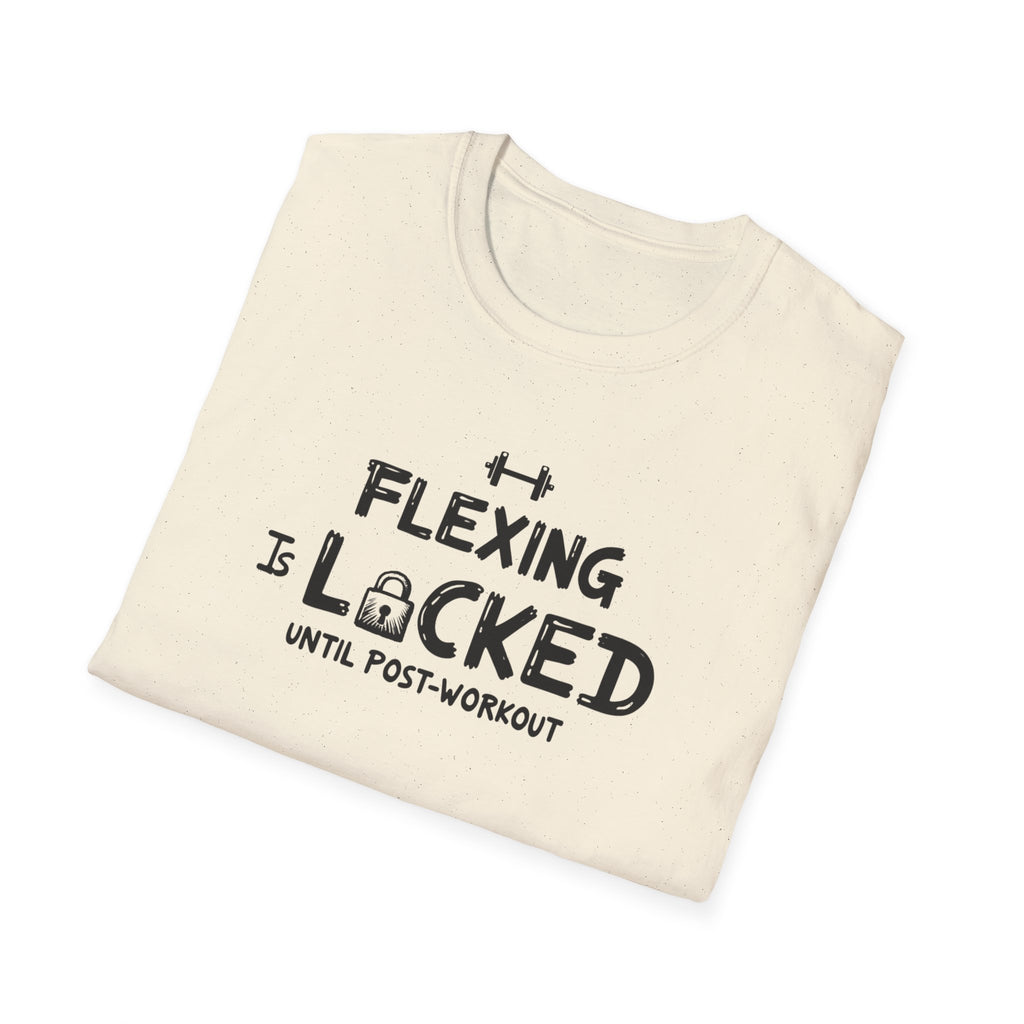 Flexing Locked – Hardcore Lockdown Edition T-Shirt