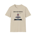 Know your priorities - Rest can be scheduled copy T-Shirt