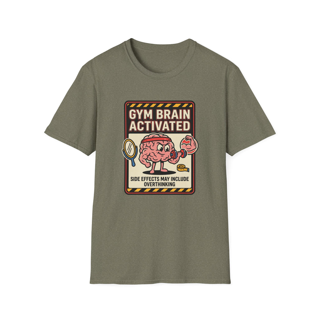 Gym brain activated T-Shirt