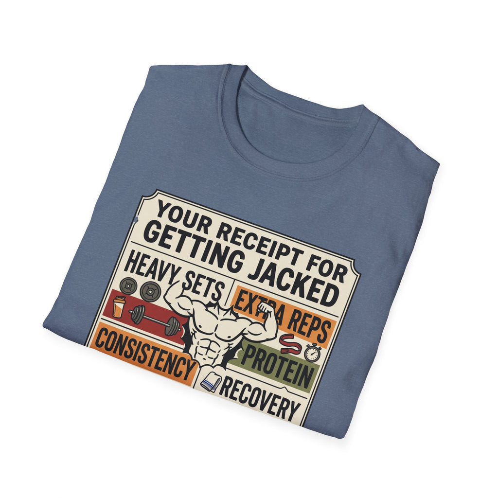 Receipt for getting jacked T-Shirt