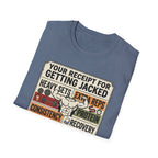 Receipt for getting jacked T-Shirt