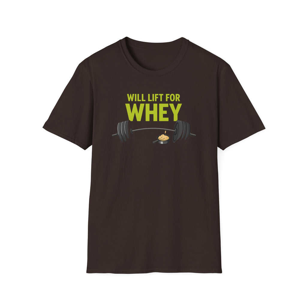 Will Lift for Whey – Scoop Edition T-Shirt
