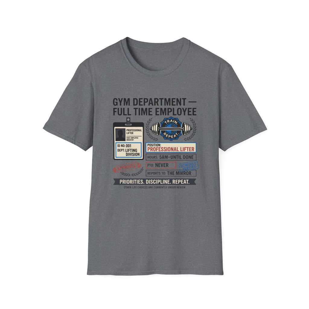 Gym department - Full time employee T-Shirt