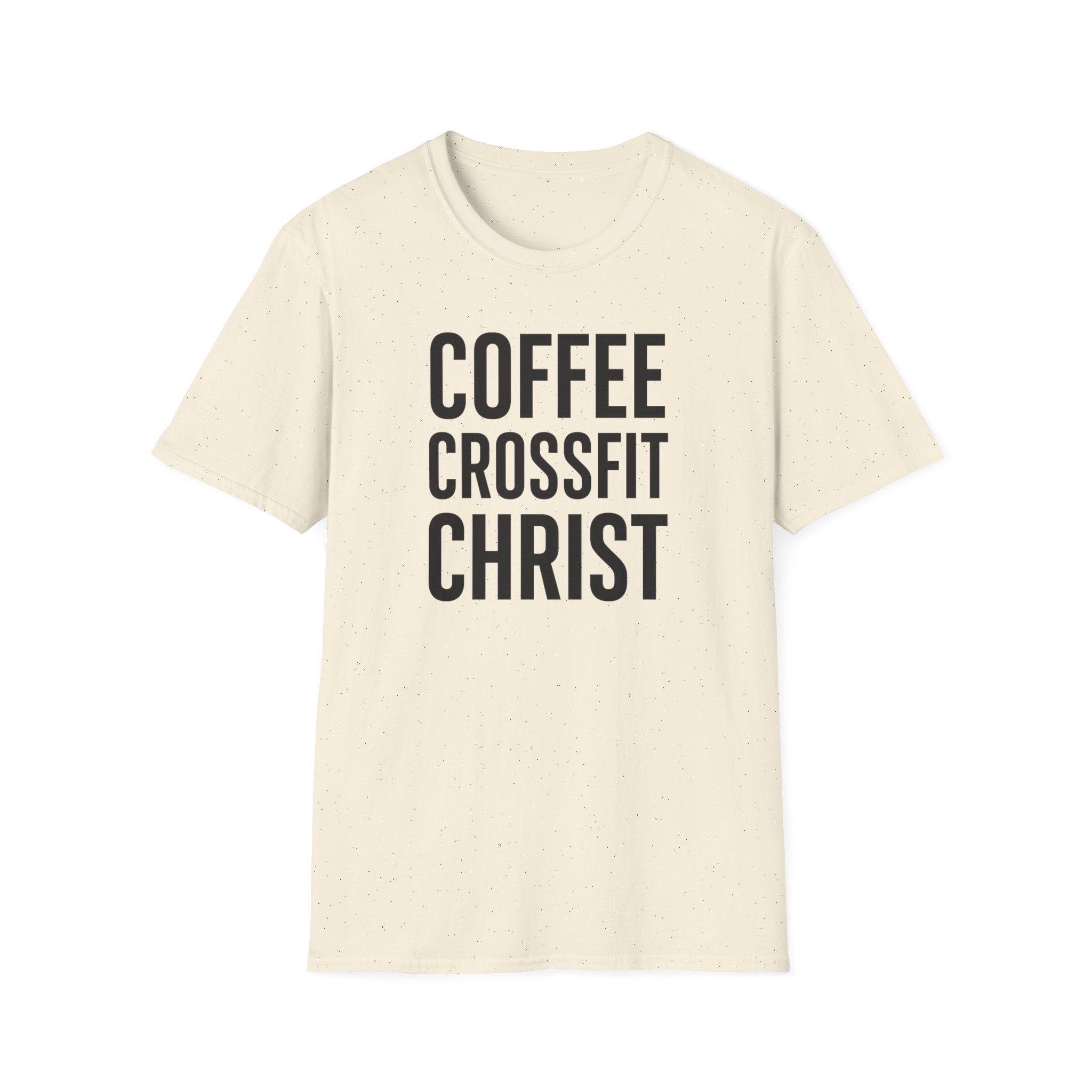 Coffee. CrossFit. Christ. – Bold Faith & Fitness Tshirt
