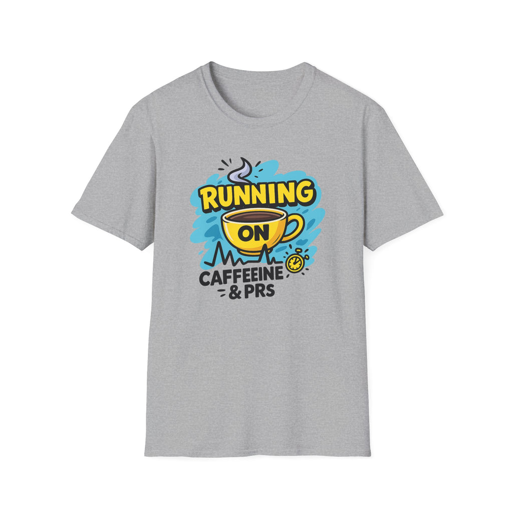 Running on Caffeine & PRs T-Shirt