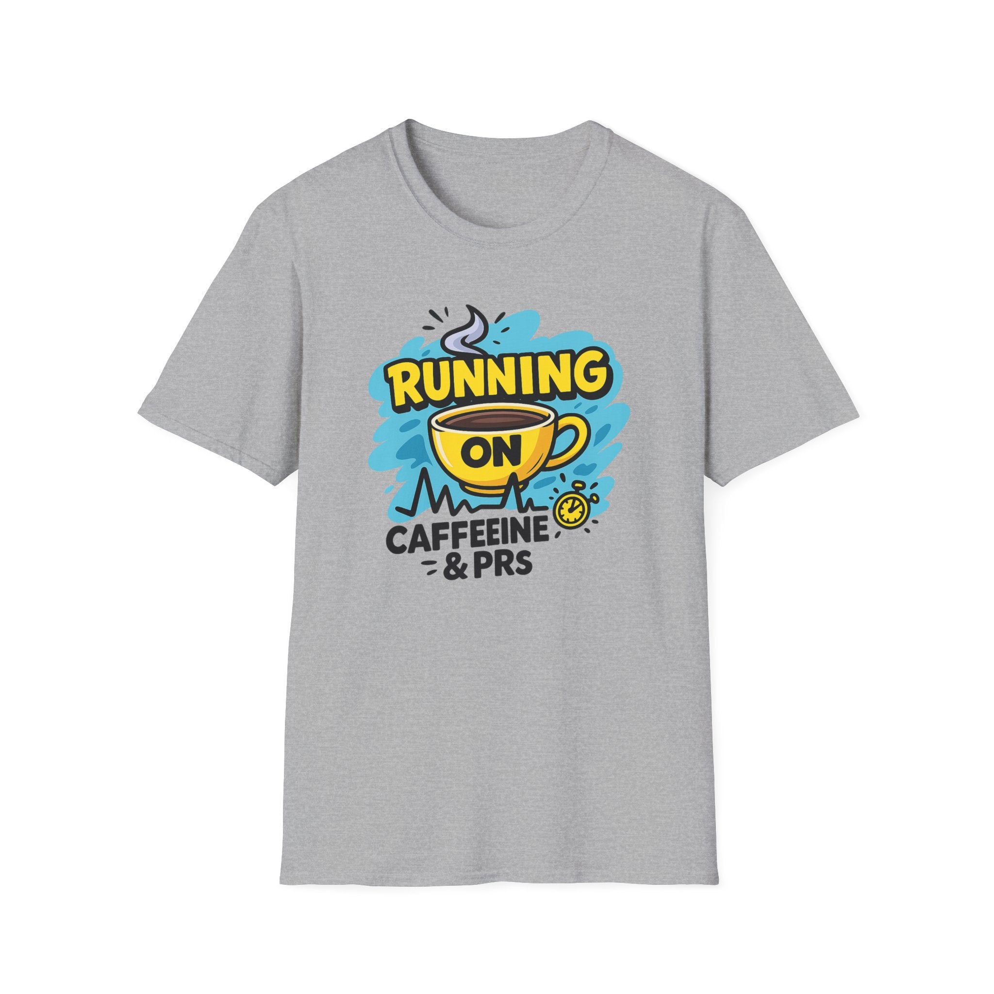 Running on Caffeine & PRs T-Shirt