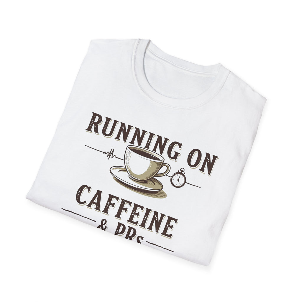 Running on Caffeine & PRs – Vintage Brew Strength T-Shirt