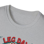 Leg Day Is My Cardio (Muscle Chicken Edition) T-Shirt