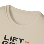 Lift Geek – Barbell Logic Edition T-Shirt