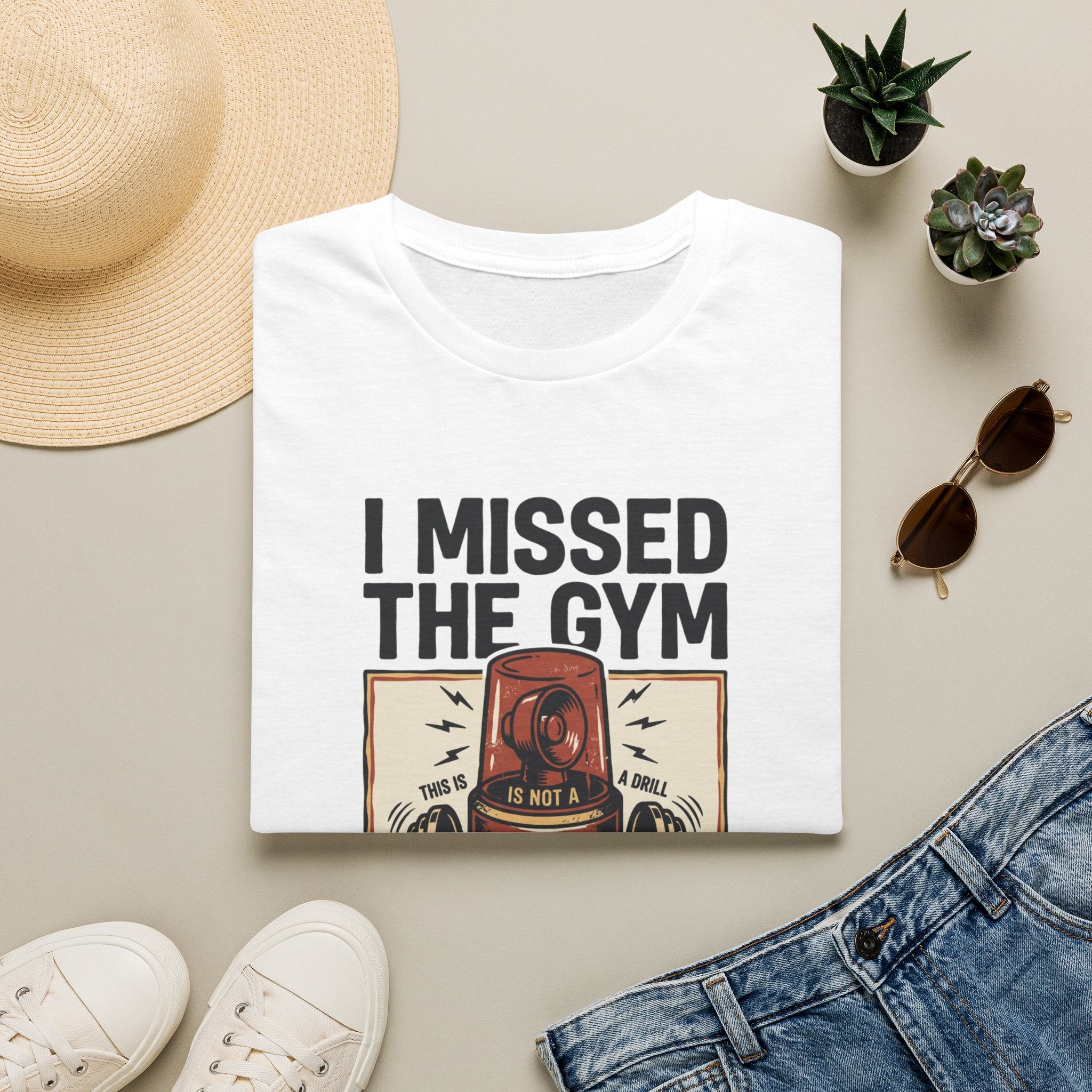 Missed the gym - Remain calm T-Shirt