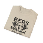 Reps & Research – Science Meets Strength T-Shirt