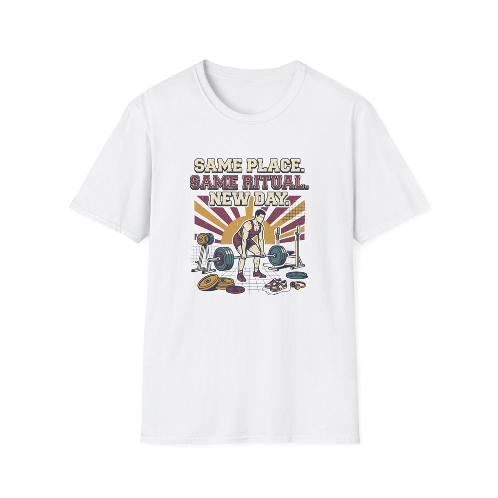 Same place. Same Ritual. New day T-Shirt