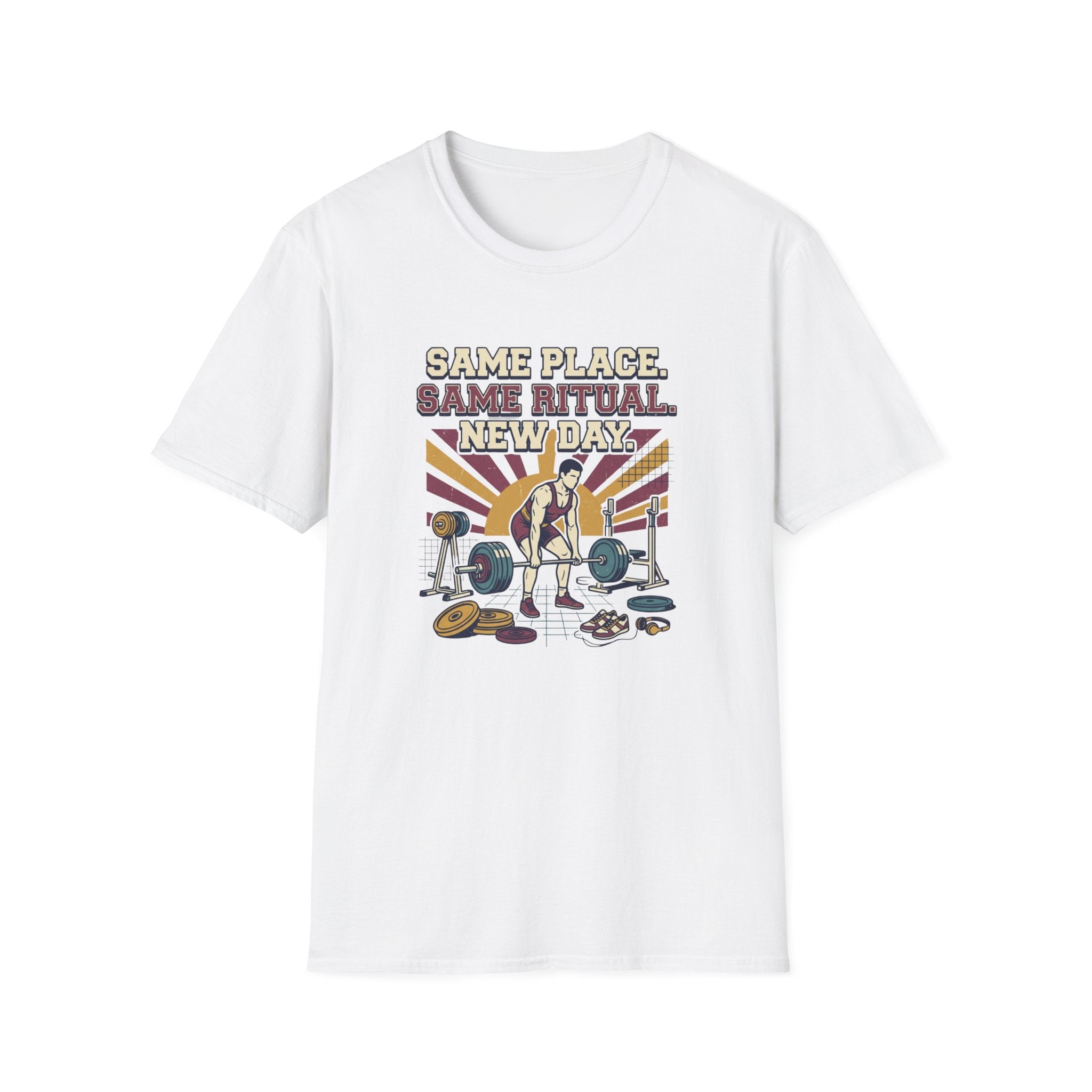 Same place. Same Ritual. New day T-Shirt