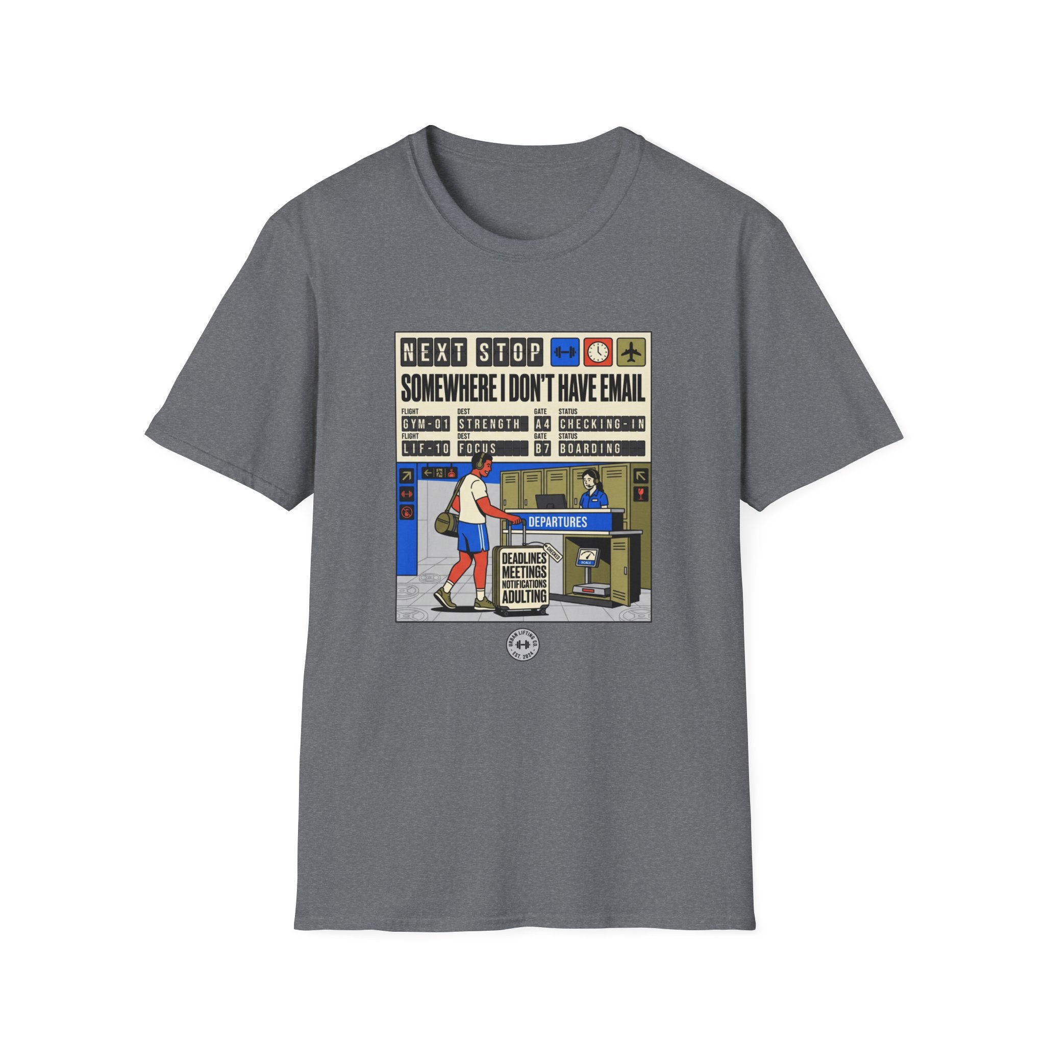 Next stop, somewhere I don't have email T-Shirt