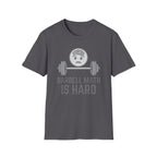 Barbell Math Is Hard – Brain Freeze Edition T-Shirt