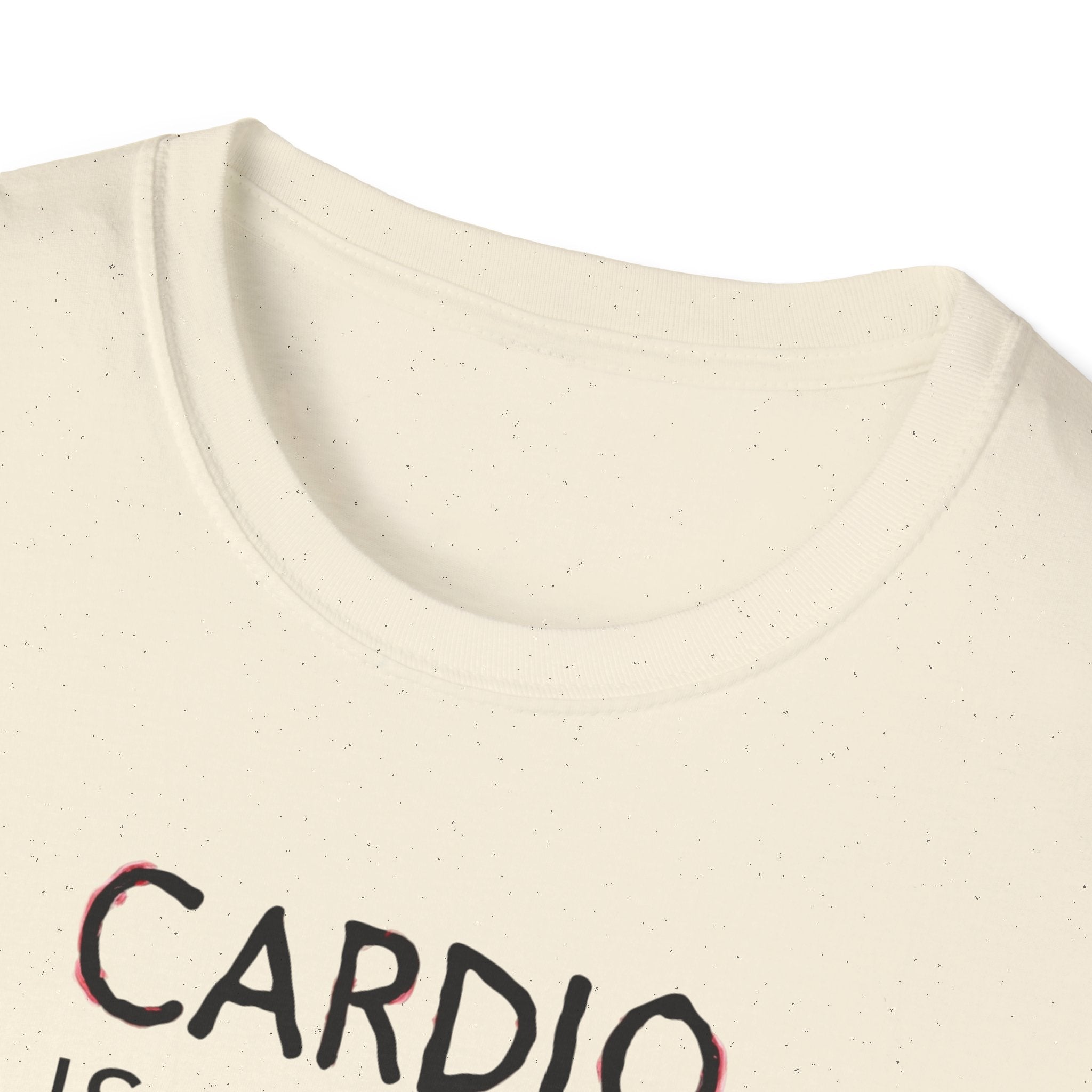 Cardio Is a Scam typo T-Shirt