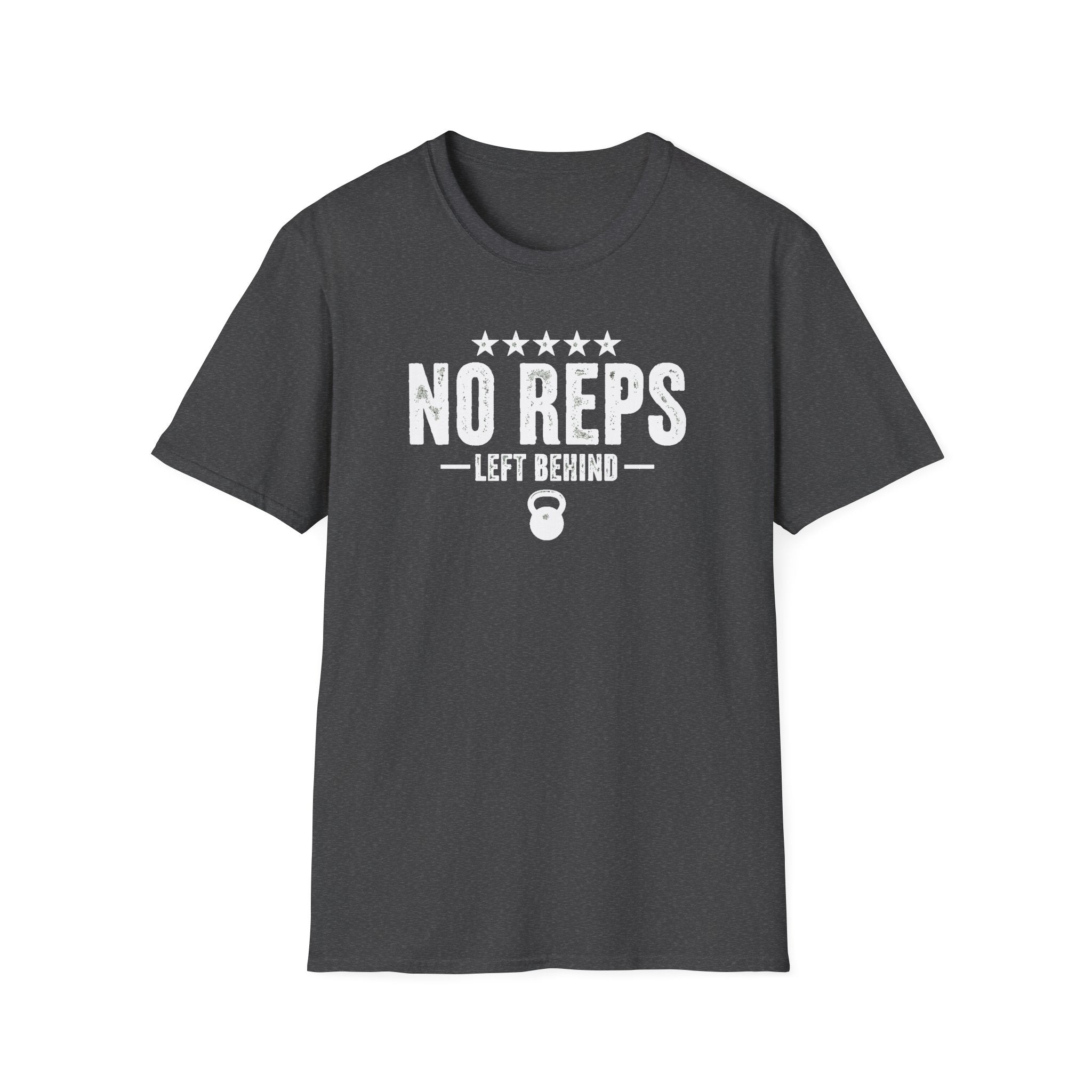 No Reps Left Behind – Kettlebell Grind T-Shirt