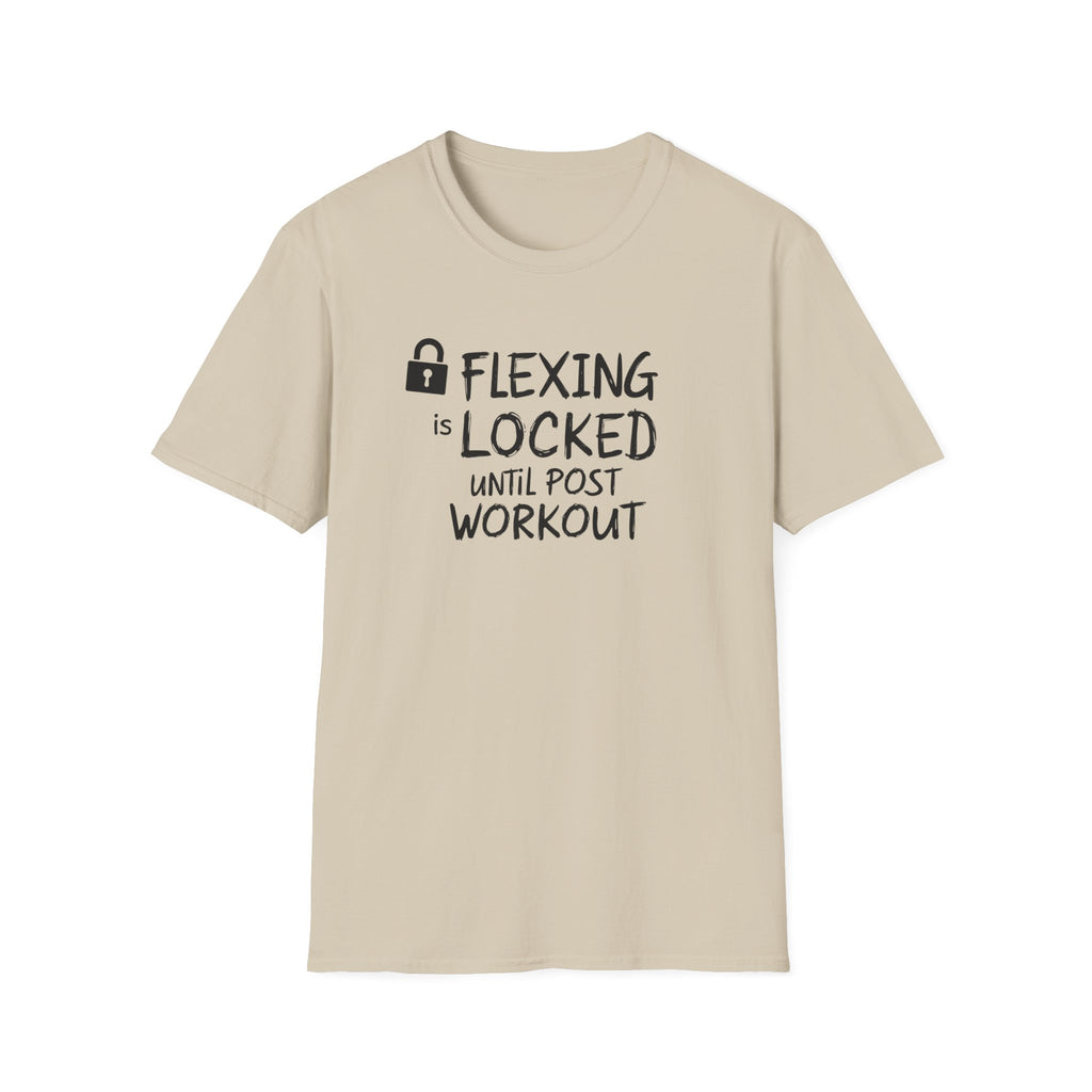 Flexing Locked – Post-Pump Protocol T-Shirt