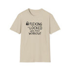 Flexing Locked – Post-Pump Protocol T-Shirt