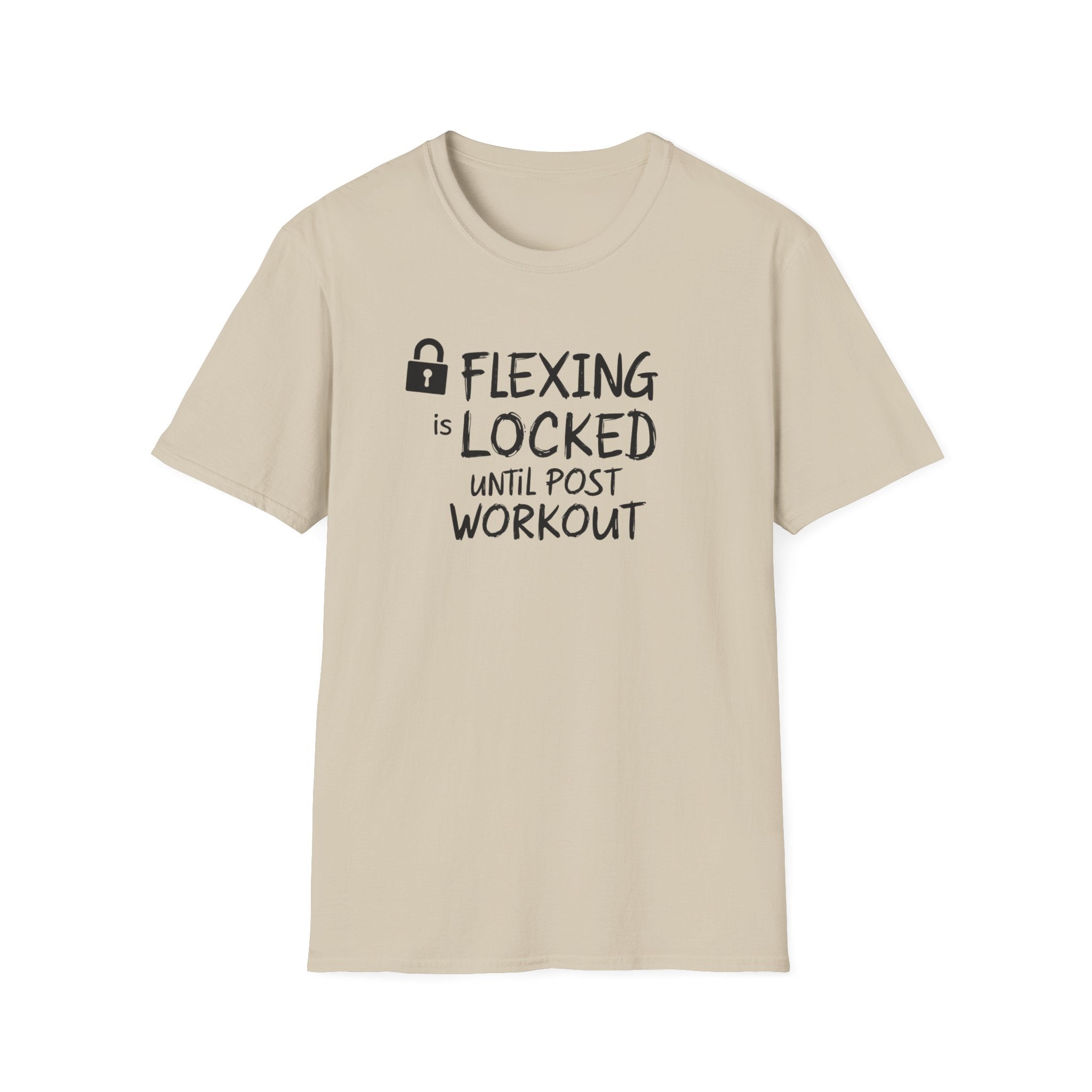 Flexing Locked – Post-Pump Protocol T-Shirt