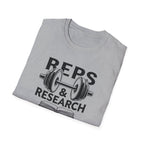 Reps & Research – Science Meets Strength T-Shirt