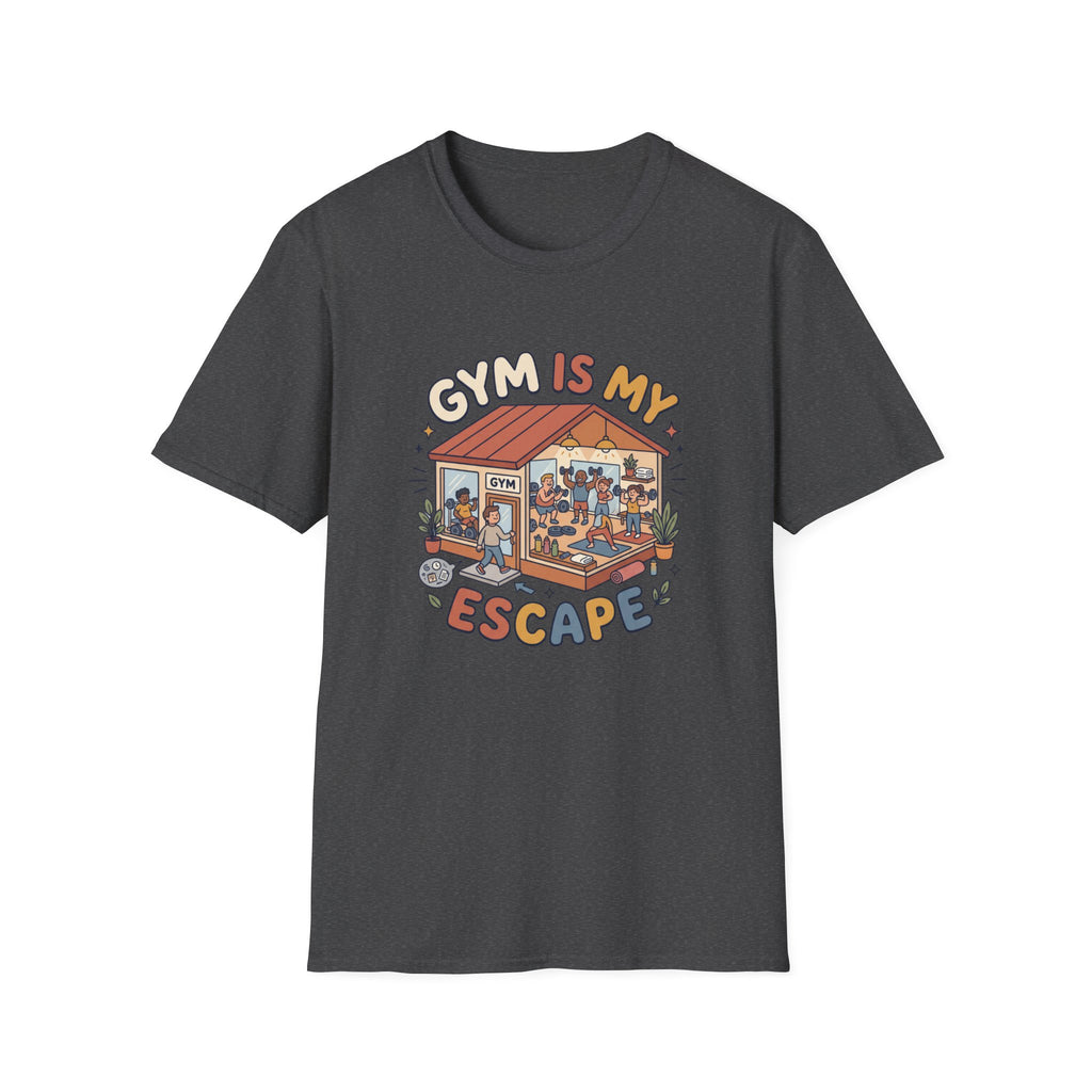 Gym is my escape - Warm T-Shirt