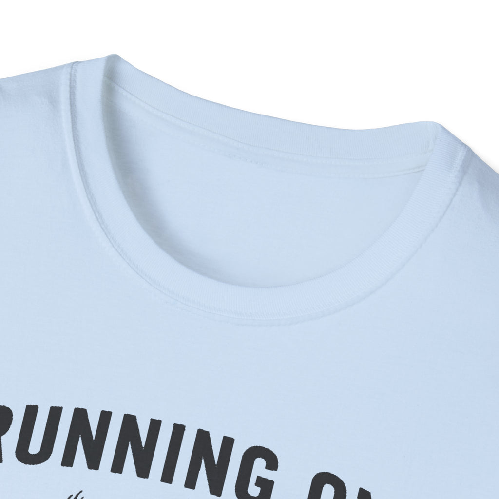 Running on Caffeine & PRs – Minimal Strength Mode T-Shirt